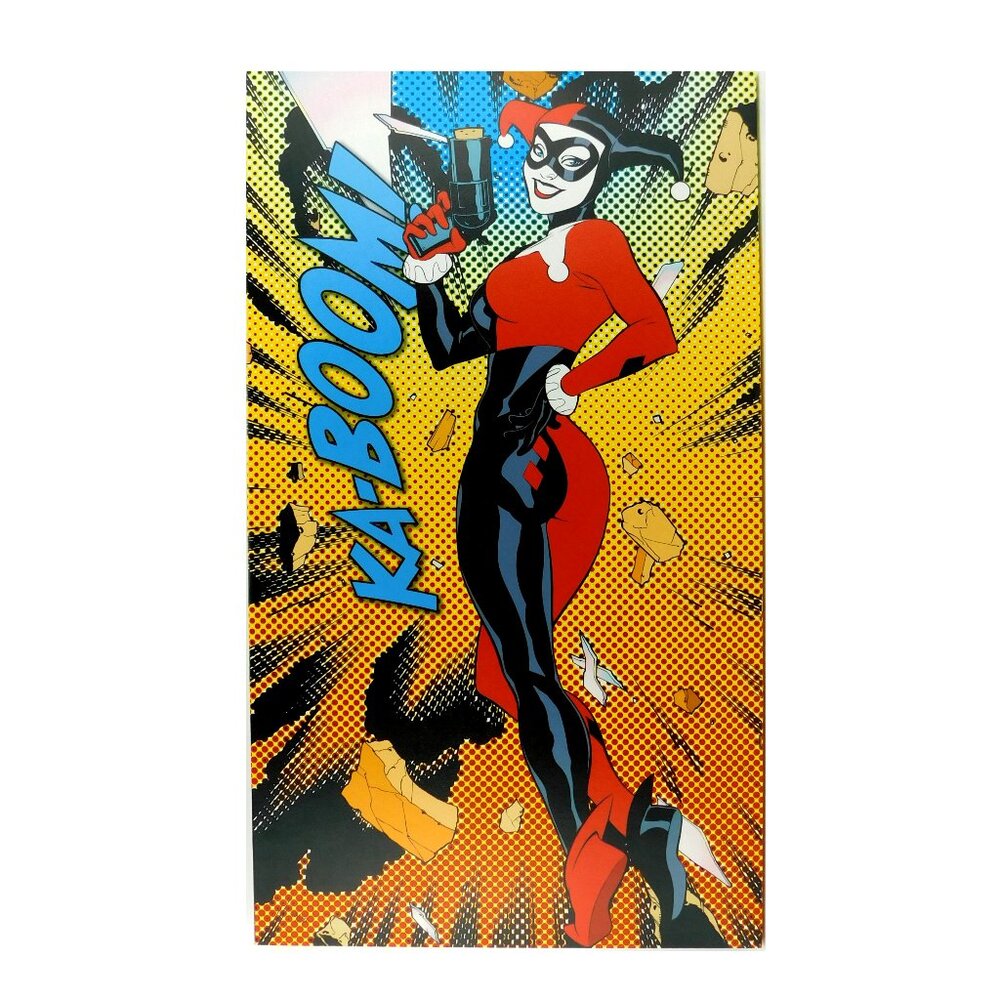 HARLEY QUINN Terry Dodson KA-BOOM Warner Bros. Canvas Limited Edition Pop Art